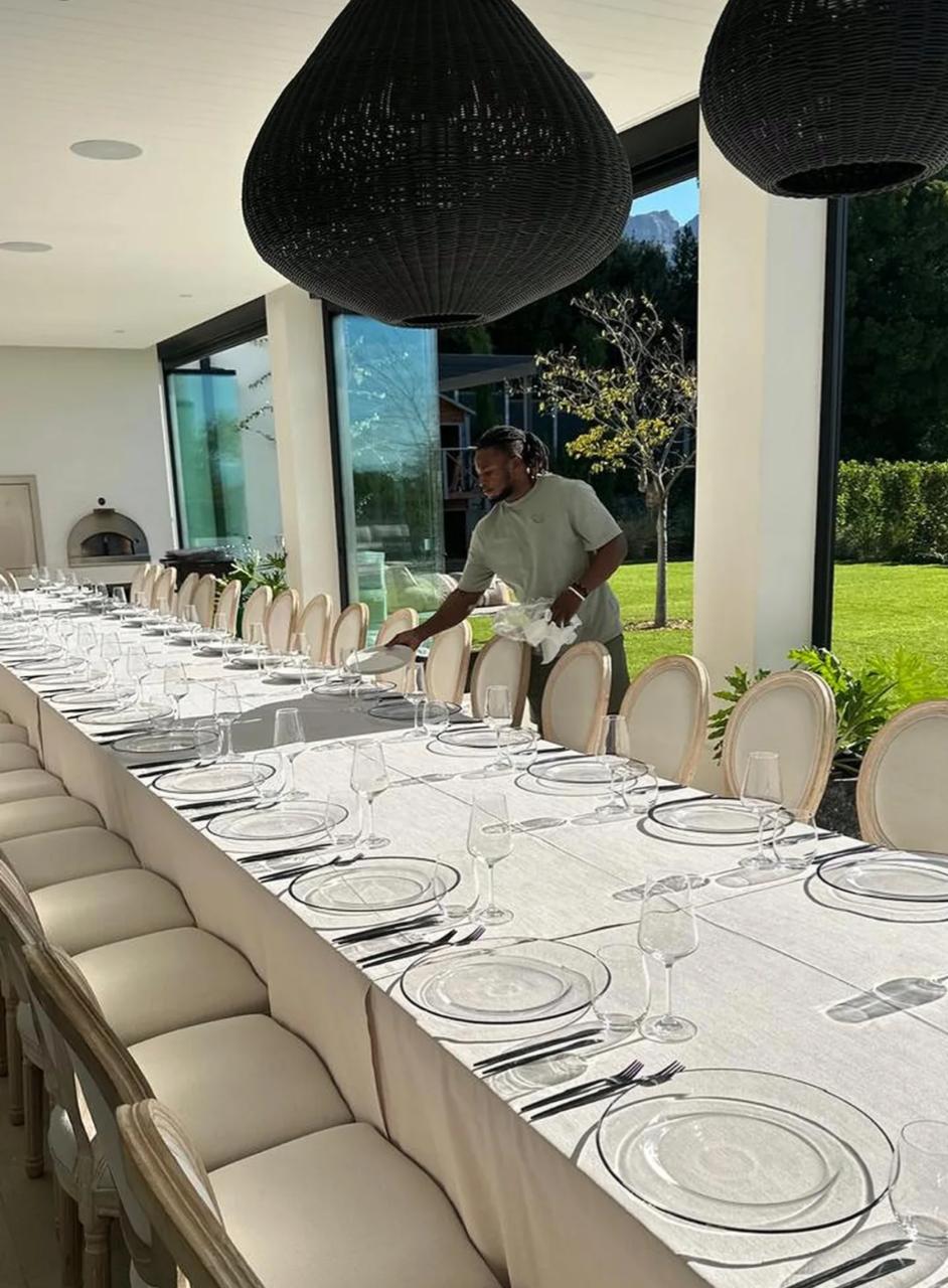 Luxury table setting